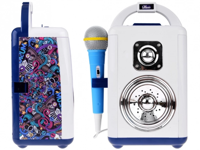 Enceinte sans fil Disco + microphone + Bluetooth pour enfants IN0165