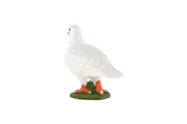 Pigeon domestique zooted 6cm dans un sac