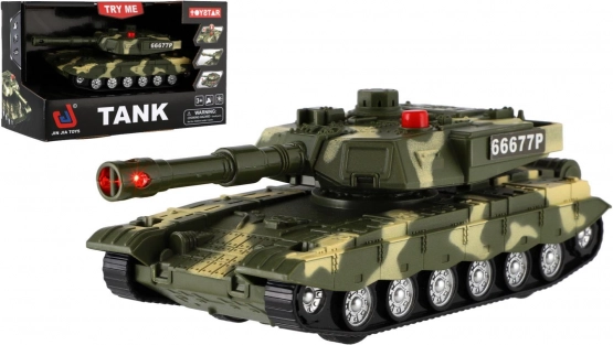 Tank 20 cm à friction, avec lumière et son