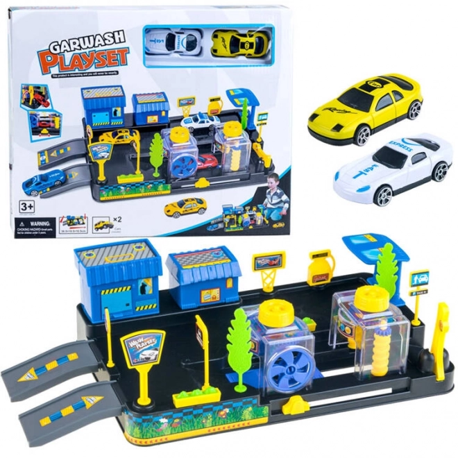 Lavage de voitures et station-service pour voitures