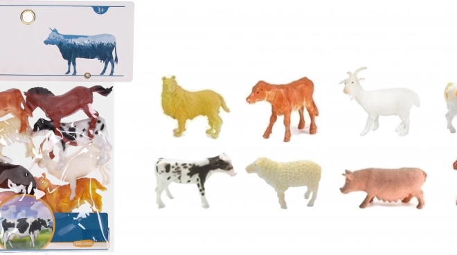 Animaux de la Ferme Set 10 cm