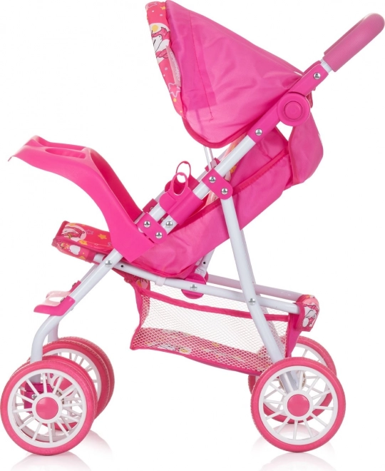 CHIPOLINO Poussette de sport pour poupées Dolly Unicorns