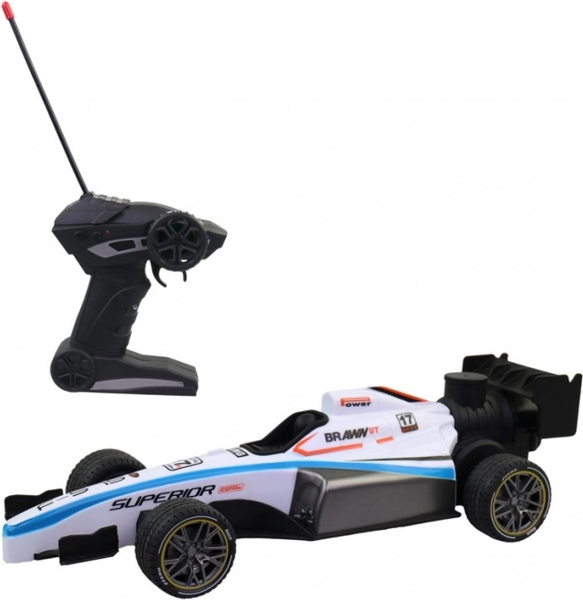 Formule télécommandée avec fumée et lumière