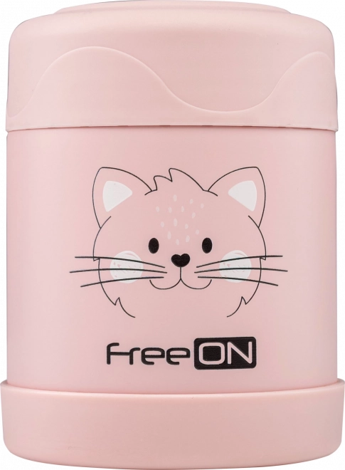 FreeON Thermo-boîte alimentaire inox 350 ml - rose