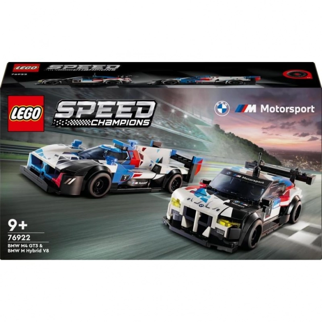 LEGO Speed Champions 76922 Voitures de course BMW M4 GT3 et BMW M Hybrid V8