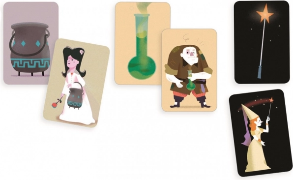 Jeu de cartes École de magie par DJECO
