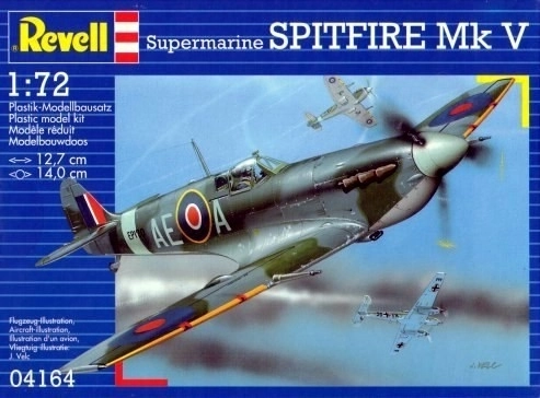 Maquette plastique d’avion SPITFIRE Mk Vb