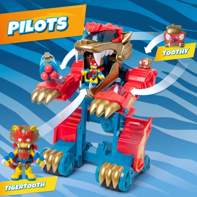 Ensemble de jeu SuperThings Wild Tigerbot