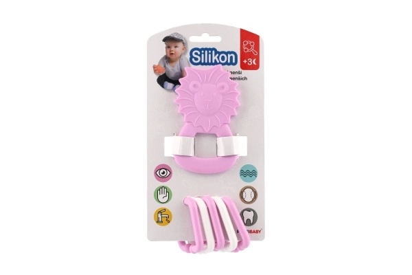 Jouet de dentition animal avec pendentifs