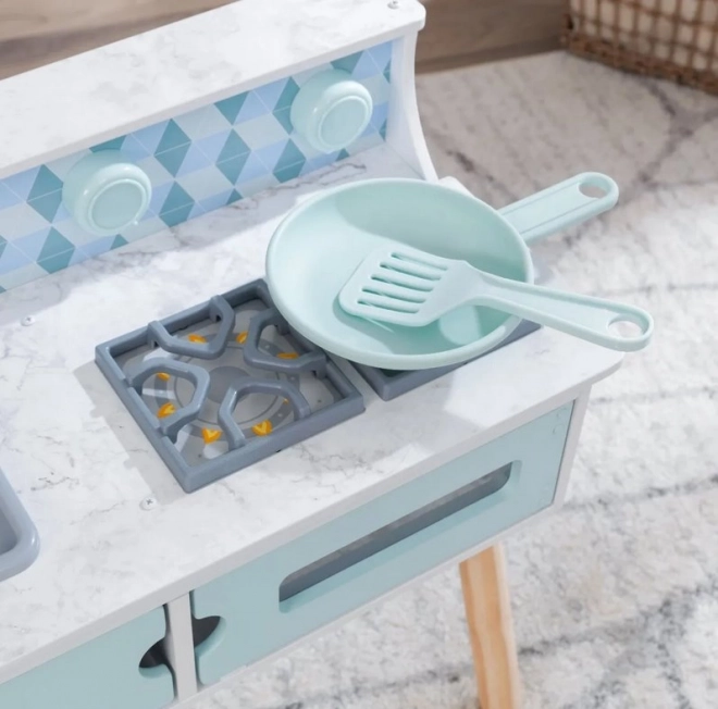 Cuisine réaliste avec boutons qui cliquent