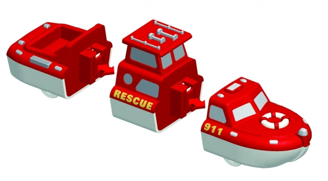 Véhicules de secours magnétiques pompiers MalBlo