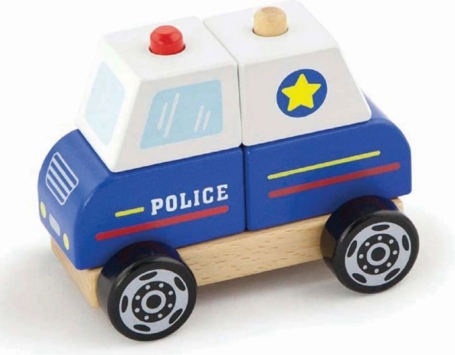 VIGA puzzle en bois Police