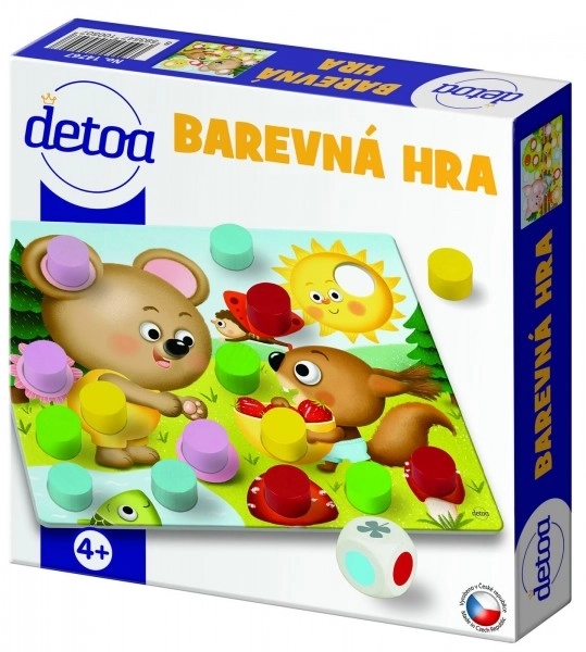 Detoa jeu de société coloré pour enfants