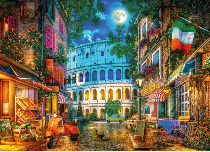 Puzzle Colisée au clair de lune 1000 pièces GIBSONS