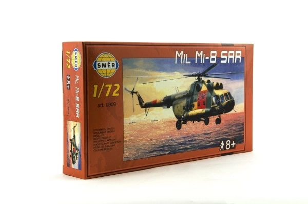 Modèle Mil Mi-8 SAR 1:72 25,5x29,5 cm en boîte 34x19x6cm