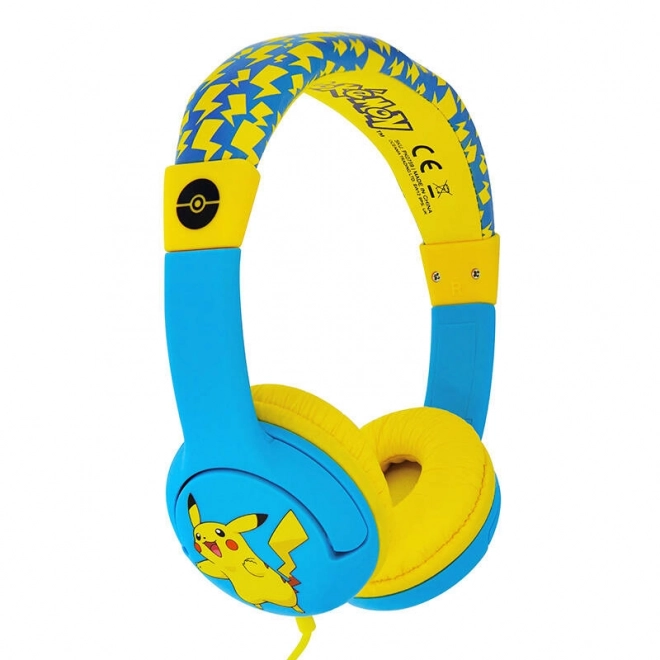 Casque filaire pour enfants OTL Pokemon Pikachu (bleu et jaune)