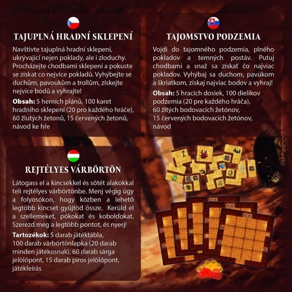 Jeu des mystérieuses cachots du château