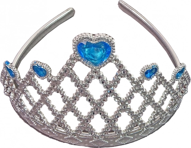 Couronne bleue pour la tête