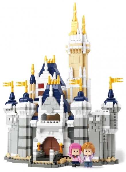 Kit de Construction KOCO Château Magique modèle en plastique