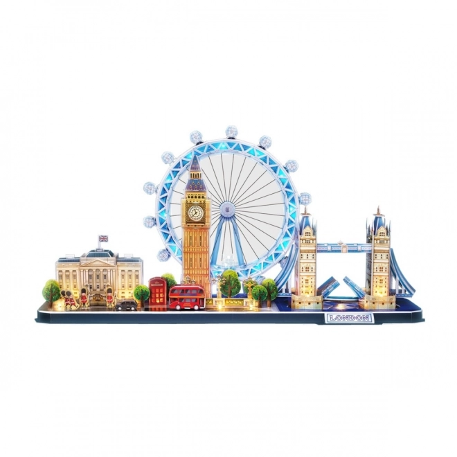 3D puzzle City line - Londres avec LED