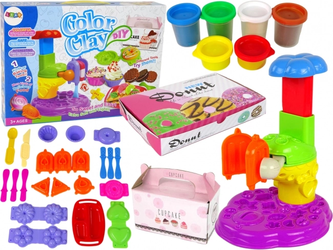 Set de pâte à modeler douceurs, biscuits et glaces
