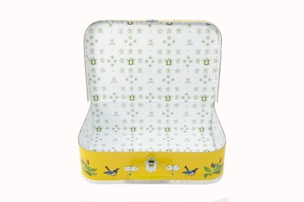 Valise/Coffre Krtek et la Petite Locomotive jaune 35x22x10cm