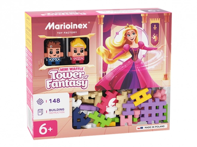 Jeu de construction Waffle Mini - Princesse: La Tour de la fantaisie