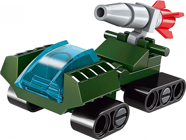 Qman Squads Extreme 3en1 mini-pelle/tank set de construction 25 pièces
