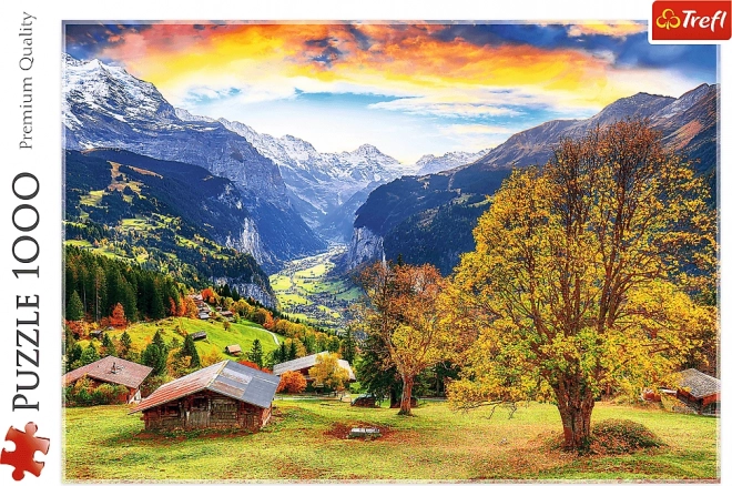 Puzzle 1000 pièces Village alpin pittoresque