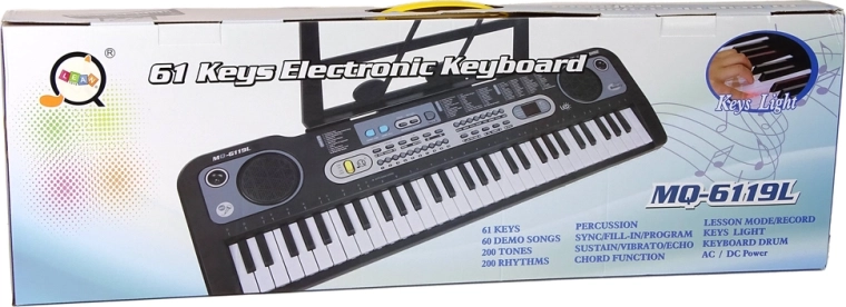 Touches rétroéclairées pour un apprentissage facile