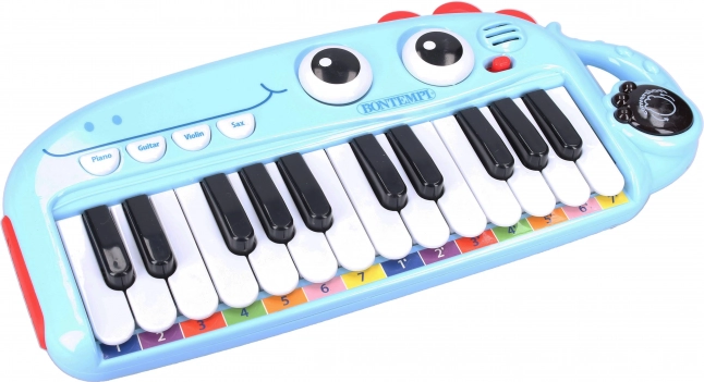 Piano électronique Bontempi bleu