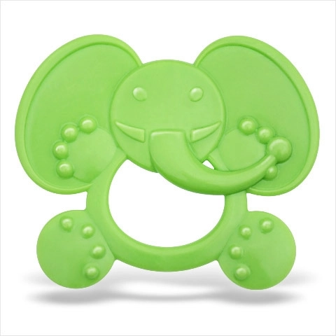Anneau de dentition en plastique pour bébés – petit animal, 4 variantes