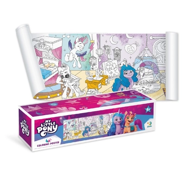 Affiche à colorier My Little Pony