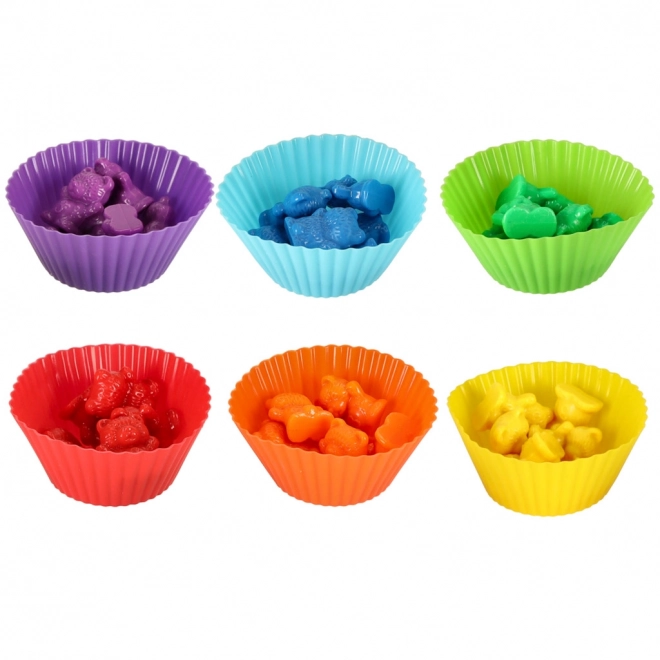 Jeu éducatif Montessori apprends à compter 61 pièces - Ours
