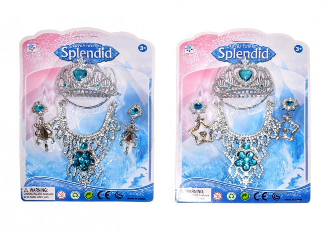 Ensemble de bijoux et accessoires de princesse