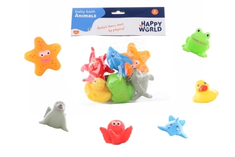 Animaux aquatiques 3 6 pcs
