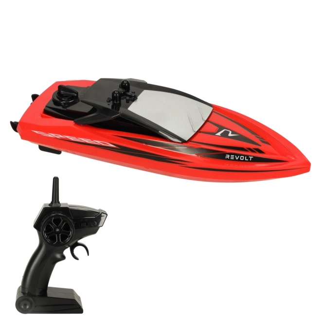 RC bateau rouge Revolt Q5 Galaxy