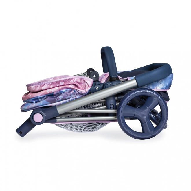 DeCuevas 81776 Poussette pliable pour poupées 3 en 1 avec sac Magic Bubble 2024 - 73 cm