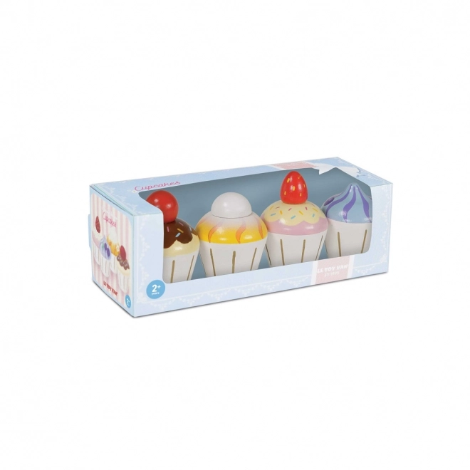 Cupcakes en bois Le Toy Van Honeybake
