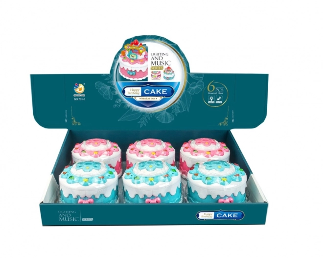 Jeu de fête d'anniversaire gâteau
