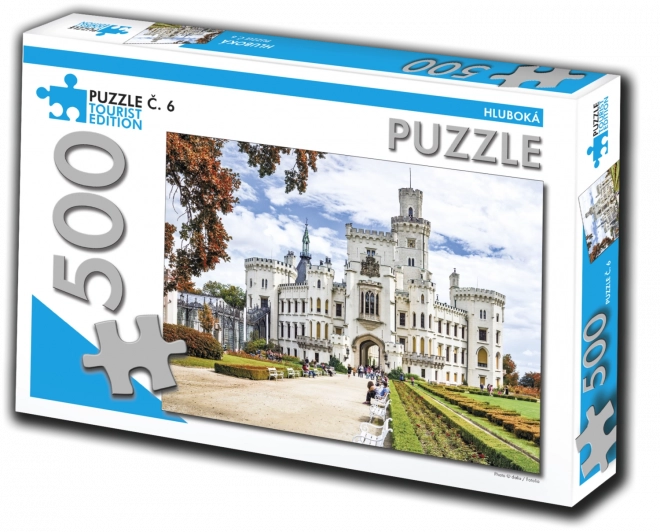 Puzzle Hluboká – édition touristique, 500 pièces