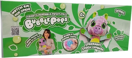 Peluche Bubble Pops capybara parfumée – menthe