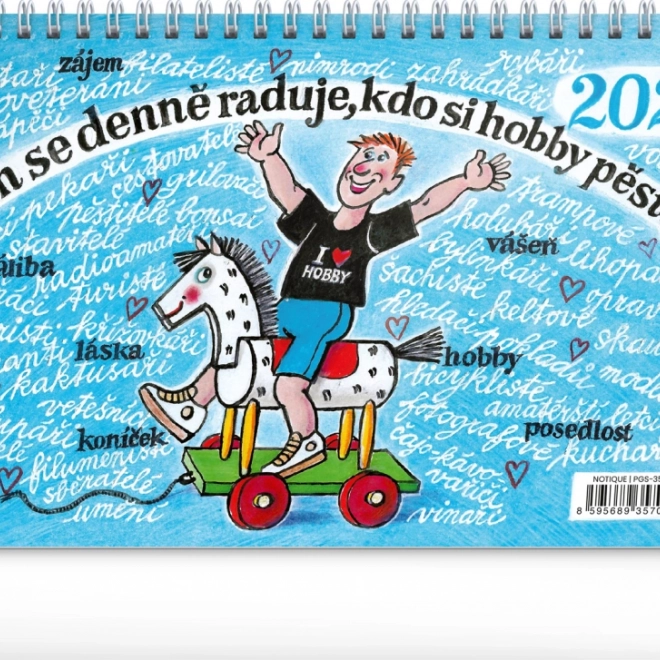 Calendrier de table Notre Hobby 2026
