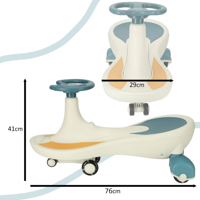 Voiture gravitationnelle pour enfants
