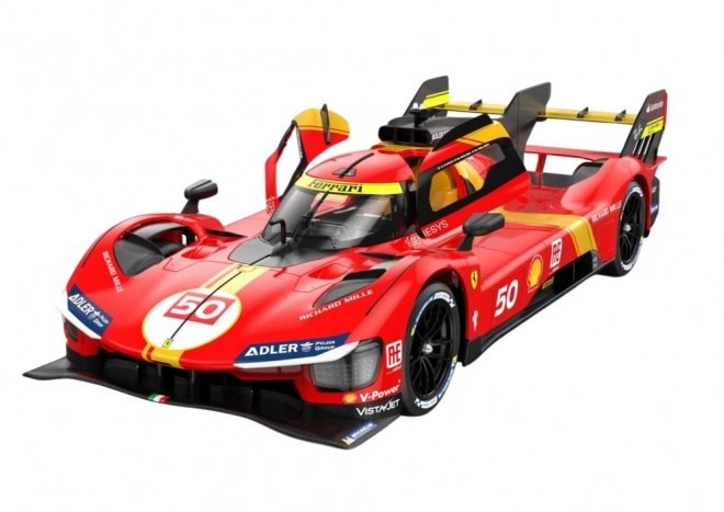 R/C 1:24 Voiture de sport télécommandée Ferrari 499P Rouge