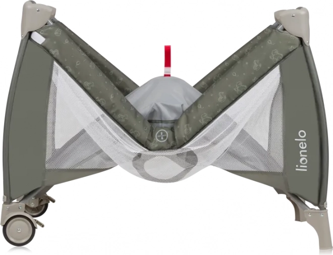 Lit de voyage Lionelo Sven Plus Beige Olive