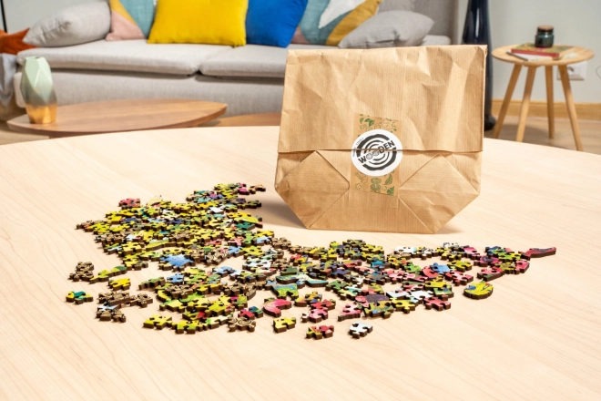 Puzzle en bois Jardin Sauvage 500 pièces