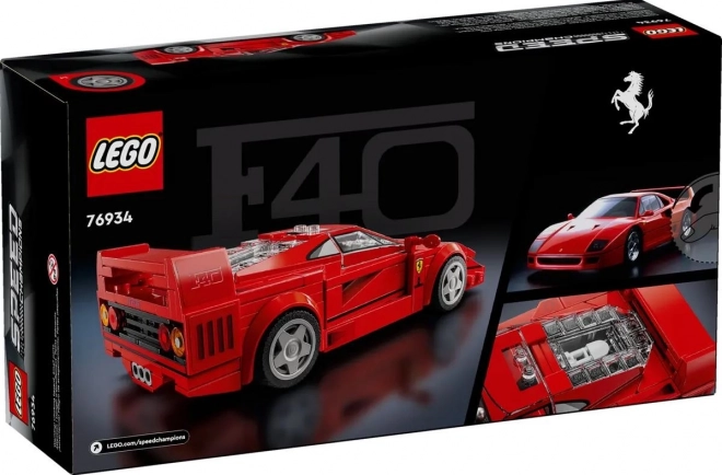 LEGO Speed Champions 76934 Supercar Ferrari F40