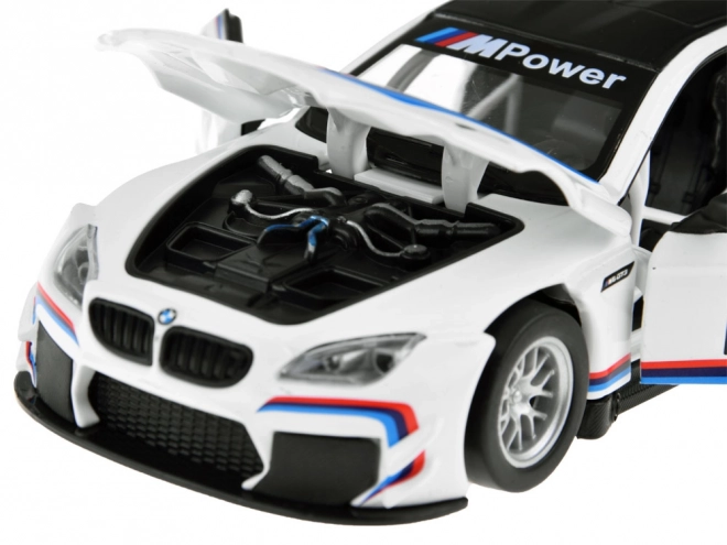 Modèle réduit en métal de la voiture de sport BMW M6 GT3
