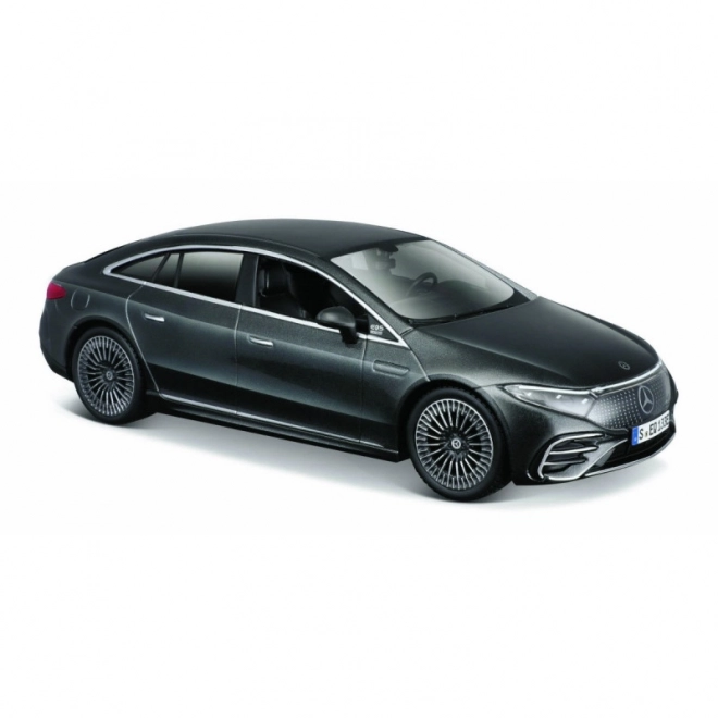 Modèle Mercedes-Benz EQS 2022 gris 1:24